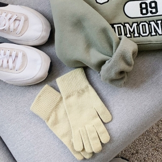 [울55%] 따뜻하고 포근한 울 캐시미어 장갑 gloves