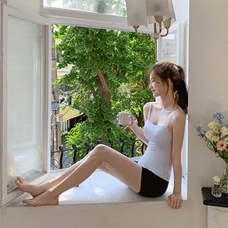 깔끔한 핏을 선사하는 초경량 사각 누디 햄 팬티 underwear 벚꽃룩