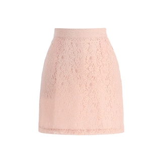 레이스 패브릭의 러블리 H 미니 여름 스커트 skirt