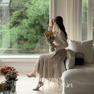 허밍 발레리나 샤 스커트