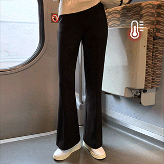 쫀쫀이 스판 융기모 세미부츠컷 슬랙스 pants