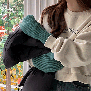 9가지 컬러 도톰 니트 벙어리 장갑 gloves