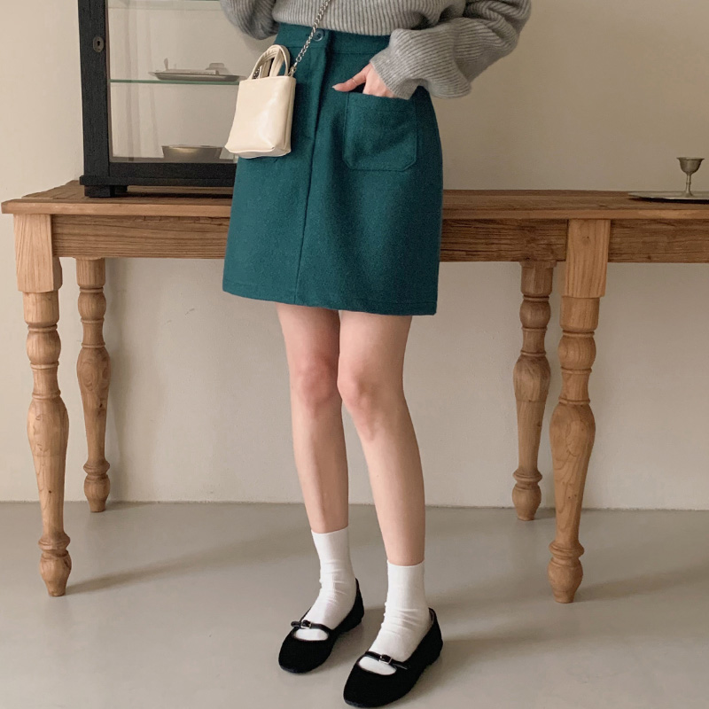 앤디 포켓 미니 스커트
