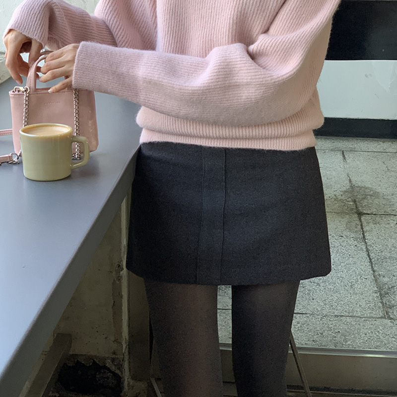 해브 윈터 미니 스커트 skirt