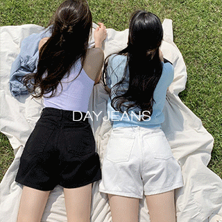 (여름기본템/SML) Day Jeans No.17 데이진 프리미엄 코튼 3부 숏 팬츠
