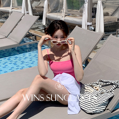 윈즈 캣츠아이 오벌 타원형 선글라스