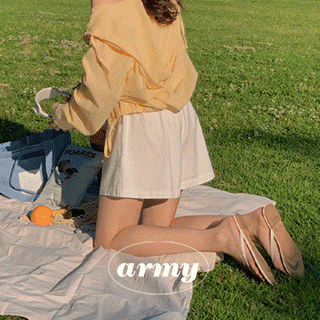 (벨트세트) 아미 풀밴딩 벨트 쇼츠