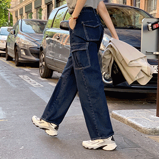 Day Jeans No.33 데이진 카고 데님팬츠