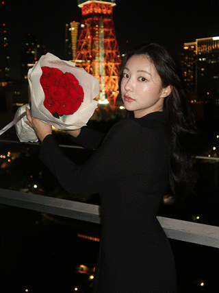 (MADE/탑셀러) 베네슈 진주버튼 머메이드 원피스