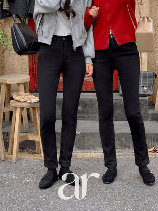 [1000장 돌파✨] (MADE/기모팬츠/스판함유/롱다리핏♥) Day jeans No.43 데이진 슬림 일자핏 코튼 기모 팬츠