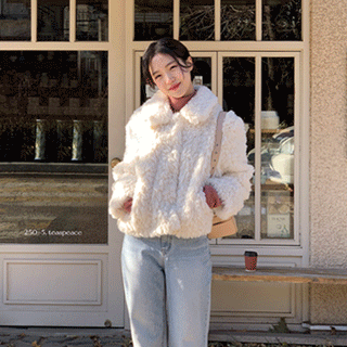 (소프트촉감/부해보임x) 베로니 카라 에코퍼 겨울 자켓