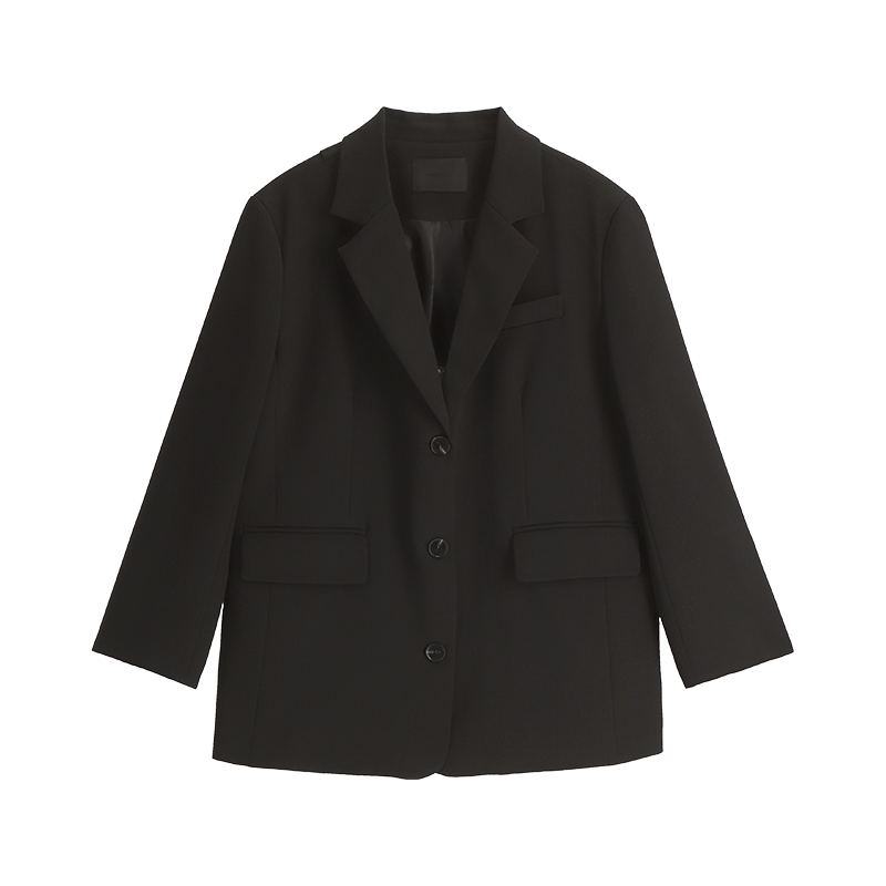 We11Done 韓国人気 ウェルダン メンズ レディース テーラードジャケット ワンフォークロージング 1111clothing ◇ロゴワッペン ビッグ