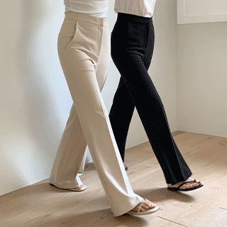 (MADE/숏&롱/차원이다른핏/부츠컷슬랙스) 바이앤 2기장 스판 부츠컷 슬랙스