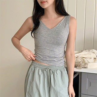 (만능코디템/부유방커버O/앞뒤 구분X) 노피엔 세미 슬림핏 투웨이 베이직 슬리브리스