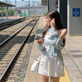 (자수포인트/올밴딩/힙커버♥) 로디엔 쉘자수 올밴딩 반바지