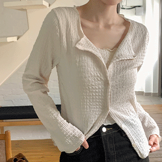 (3way연출/여리핏/나시+가디건세트) 르미에 슬리브리스 가디건 투피스 세트