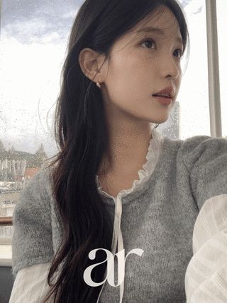 [주문폭주] (울니트/폭닥포근함) 샤니앙 반팔 라운드 크롭 니트