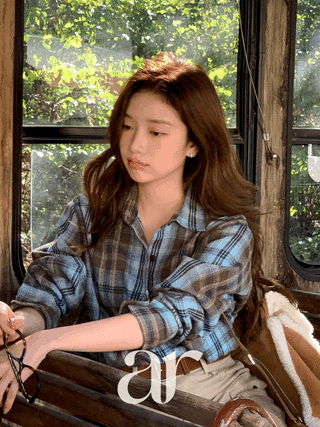 (MADE/국내생산/따뜻포근/어디서도볼수없는색감♥) Petite Note No.21 코티지 피치기모 루즈핏 컬러 체크 셔츠