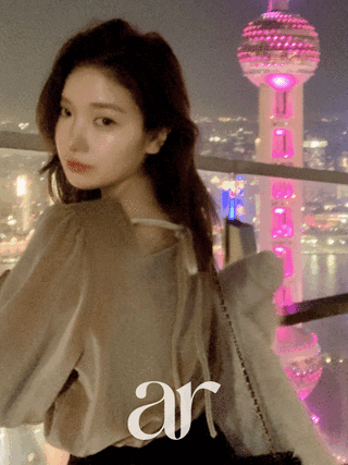 (MADE/연말룩/포인트템♥) 모레아 백리본 스퀘어넥 벨벳 소매밴딩 긴팔 블라우스