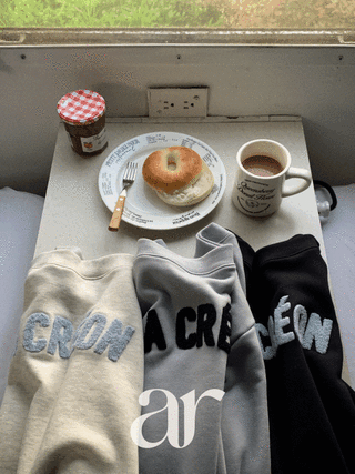 [주문폭주] (기모ver.추가/핀터레스트무드/꾸안꾸여리핏♥) 소레노 기모 2타입 부클 레터링 보트넥 긴팔 맨투맨