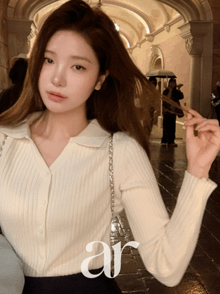 [주문폭주] (구김X/출근템끝판왕) 베리니 골지 카라 긴팔 니트