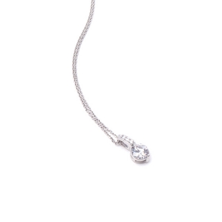 ac2517 미니멀한 원포인트 큐빅 장식으로 고급스러운 네크리스 necklace