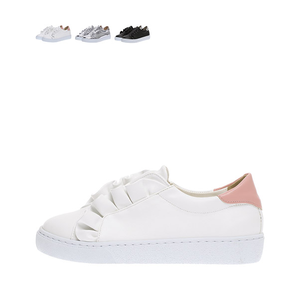 sh878 입체적인 프릴장식의 슬립온 shoes