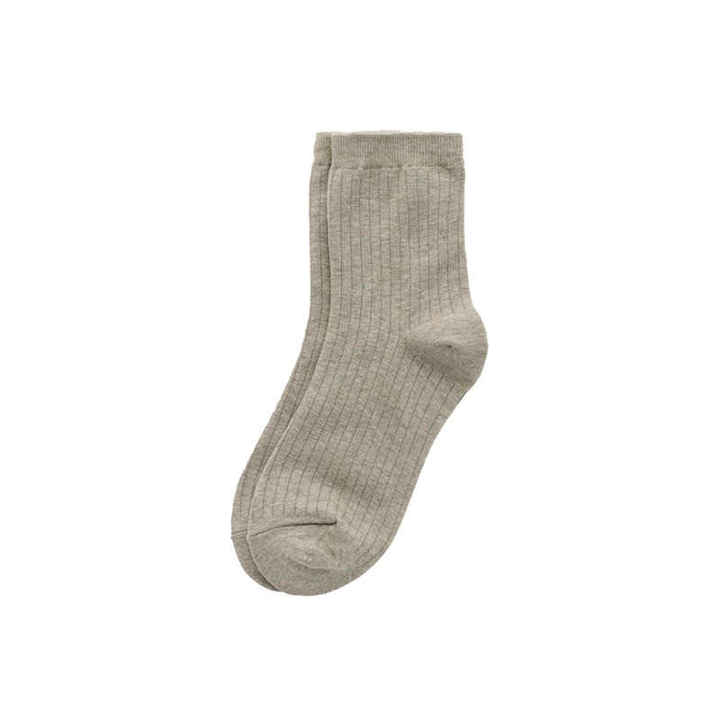 세로골지패턴의 12가지 컬러 데일리 양말 socks