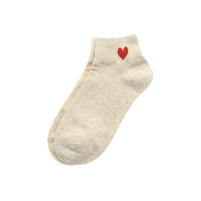 귀여운 하트 레터링의 데일리 양말 socks