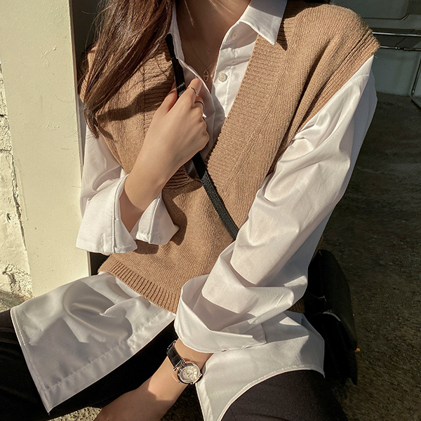 bs4126 사계절 꼭 필요한 베이직 루즈핏 롱 셔츠 블라우스 blouse