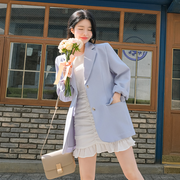 jk905 초여름까지 착용 가능한 가벼운 소재의 베이직 자켓 jacket