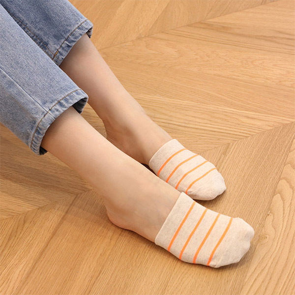 un211 무지와 스트라이프패턴 옵션 선택 가능한 블로퍼 양말(하프 삭스) socks