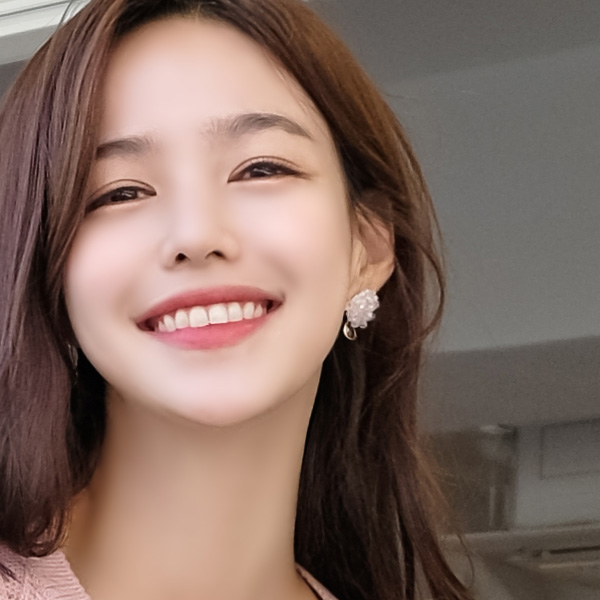 ac4185 사랑스러운 비즈 라운드컷 장식의 드롭 펜턴트 백 침 이어링 earring