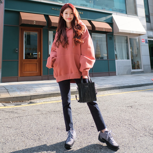 ps1945 히든밴딩으로 편안함 가득한 일자 슬림핏 기모안감 팬츠 pants