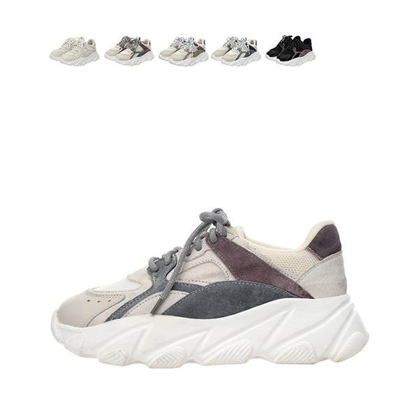 sh1688 부드러운 소가죽으로 편안함 가득한 데일리 어글리 스니커즈 shoes