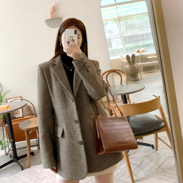 bg894 마치 리얼 가죽처럼 크랙 디테일이 돋보이는 클래식 토드, 숄더백 bag