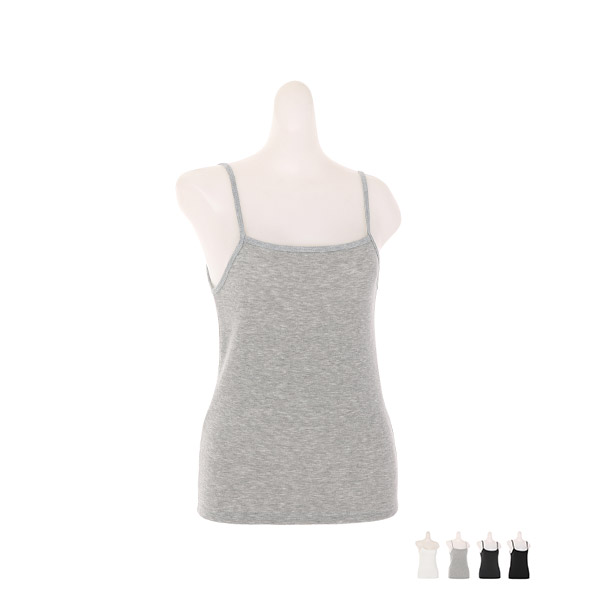 un259 부드럽고 따뜻한 밍크 기모 안감의 끈 슬리브리스 이너웨어 sleeveles