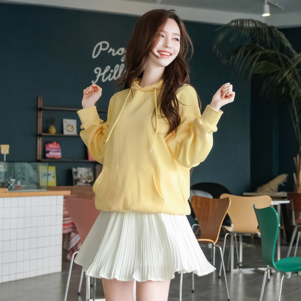 sk3989 살랑살랑 하늘거리는 러블리 실루엣의 하이웨스트 미니 주름스커트 skirt