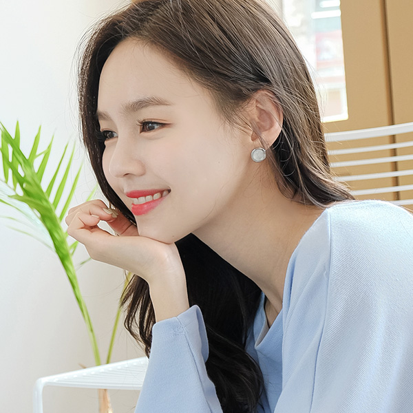 ac4430 12가지 스타일링이 가능한 로맨틱한 무드의 데일리 이어링 세트 earring set
