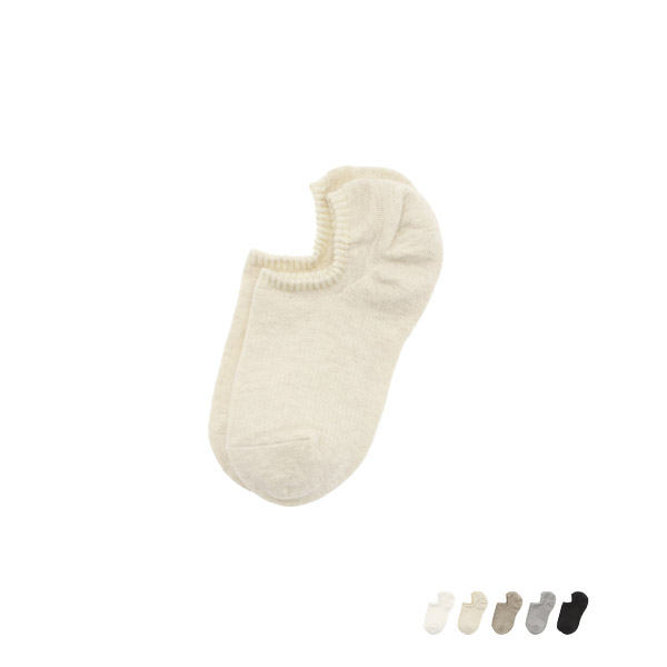 un310 두께감 있는 실리콘 처리로 벗겨짐 걱정 없이 신기 좋은 잔골지 페이크 삭스 socks