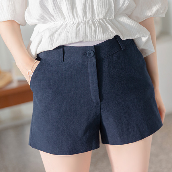 ps2230 단정함과 시원함을 동시에 선사할 깔끔한 디자인의 숏팬츠 pants