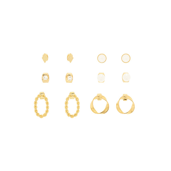 ac4648 기분에 따라 초이스하기 좋은 여섯가지 디자인의 이어링 세트 earring set