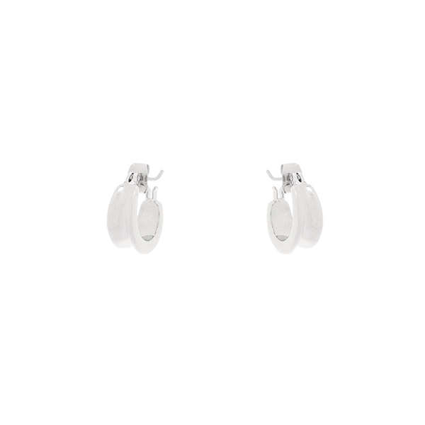 ac4700 세련되고 감각적인 무드의 볼드한 미니 링 이어링 earring