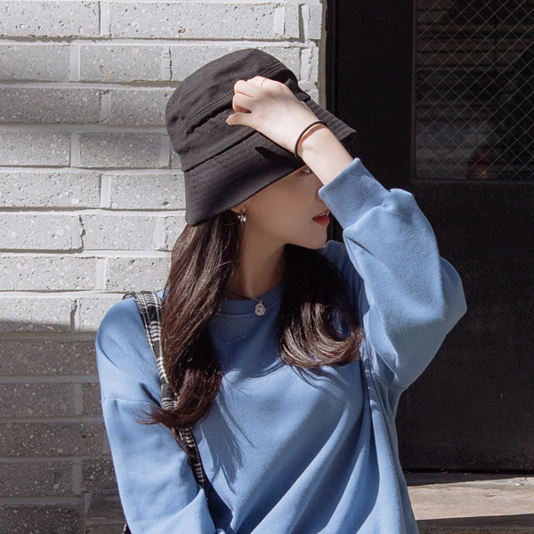 ac4701 꾸안꾸 데일리 베스트 아이템 코튼 버킷햇 hat