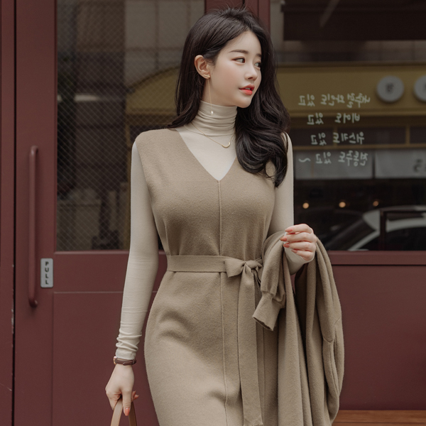 ts2235 소프트한 촉감의 16가지 컬러구성 베이직 골지 목폴라 티셔츠 tee