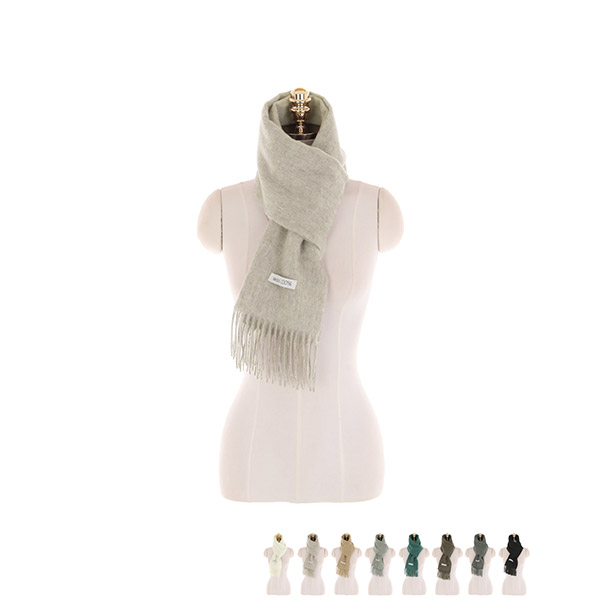 ac4761 차분하고 단정한 무드의 데일리 8컬러 솔리드 소프트 울 머플러 muffler