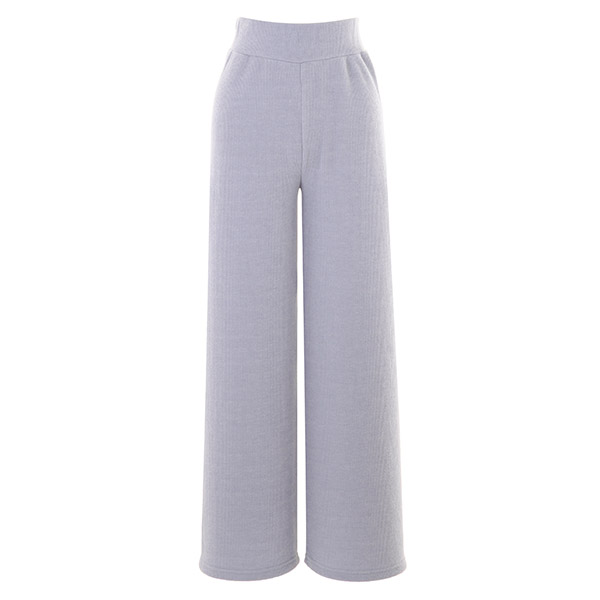 ps2426 편하게 입기 좋은 골지 롱 와이드 밴딩 팬츠 pants