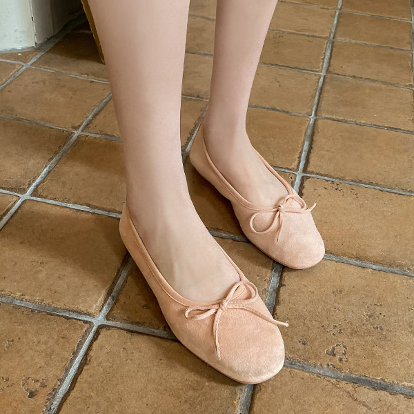 sh2221 10가지 다채로운 컬러 구성의 소프트 스웨이드 리본 플랫 슈즈 shoes