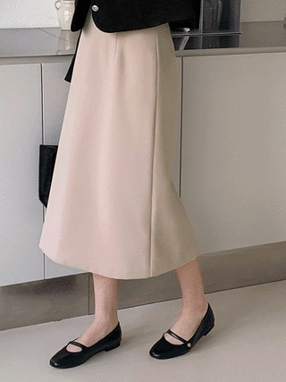 (MADE)메이 A라인 3기장 베이직 스커트