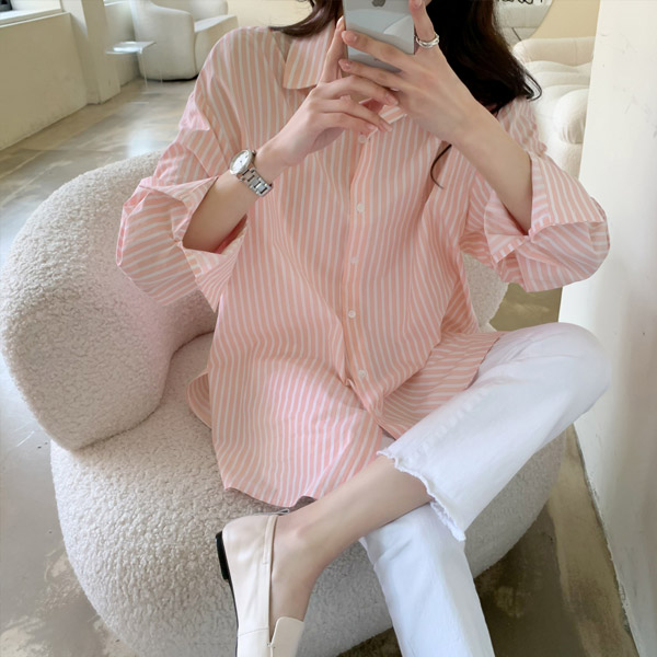 bs5836 셀린 루즈핏 프렌치 남방